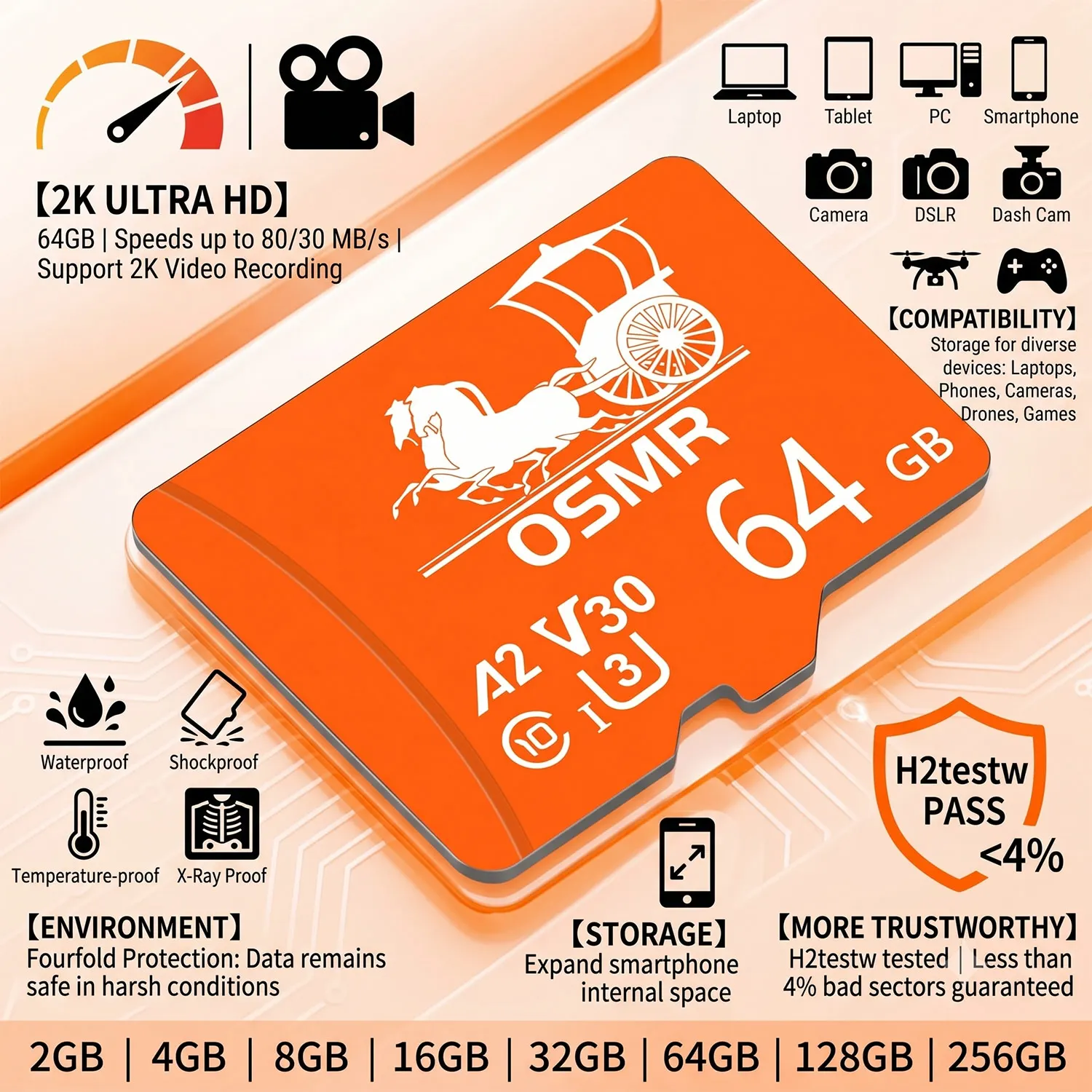 V30 마이크로 메모리 SD 카드 256GB 128GB 64GB 32GB SD 카드 SD/TF 플래시 마이크로 SD 카드 클래스 10 메모리 카드 A2 U3 TF 카드 ?