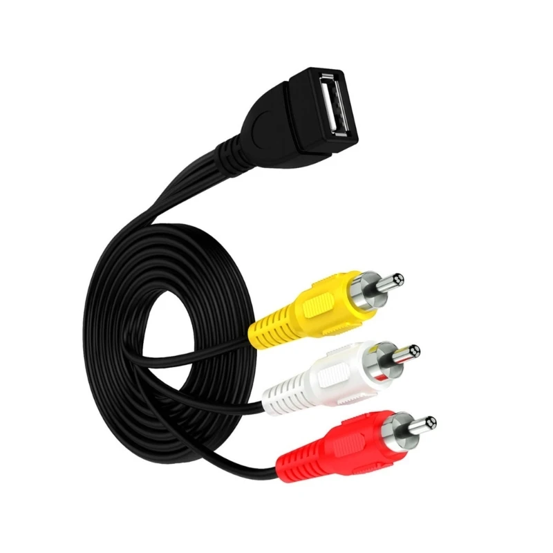 USB A  3RCA   ȯ   ̺ ķڴ  ڽ й  3RCA ̺ USB