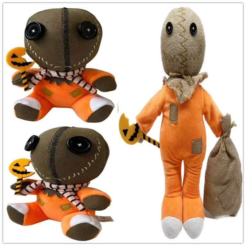 

Hot Sale 18/36cm Trick R Treat Sam Plush Toys Cute Soft Stuffed Home Room Decor Dolls For Kid Halloween Gift