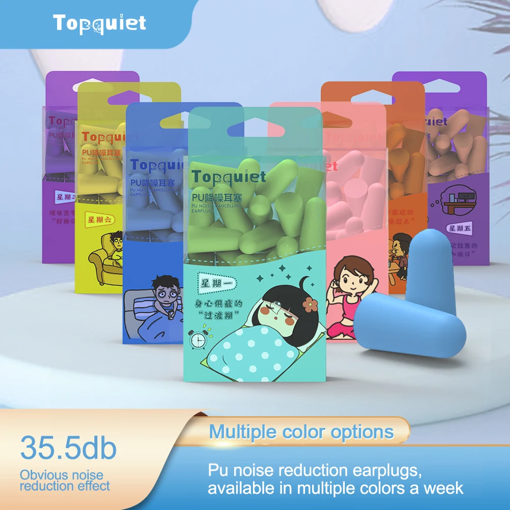 1030PCSTOPQUIETSleepingEarPlugsNoiseCancellingEarplugsAnti