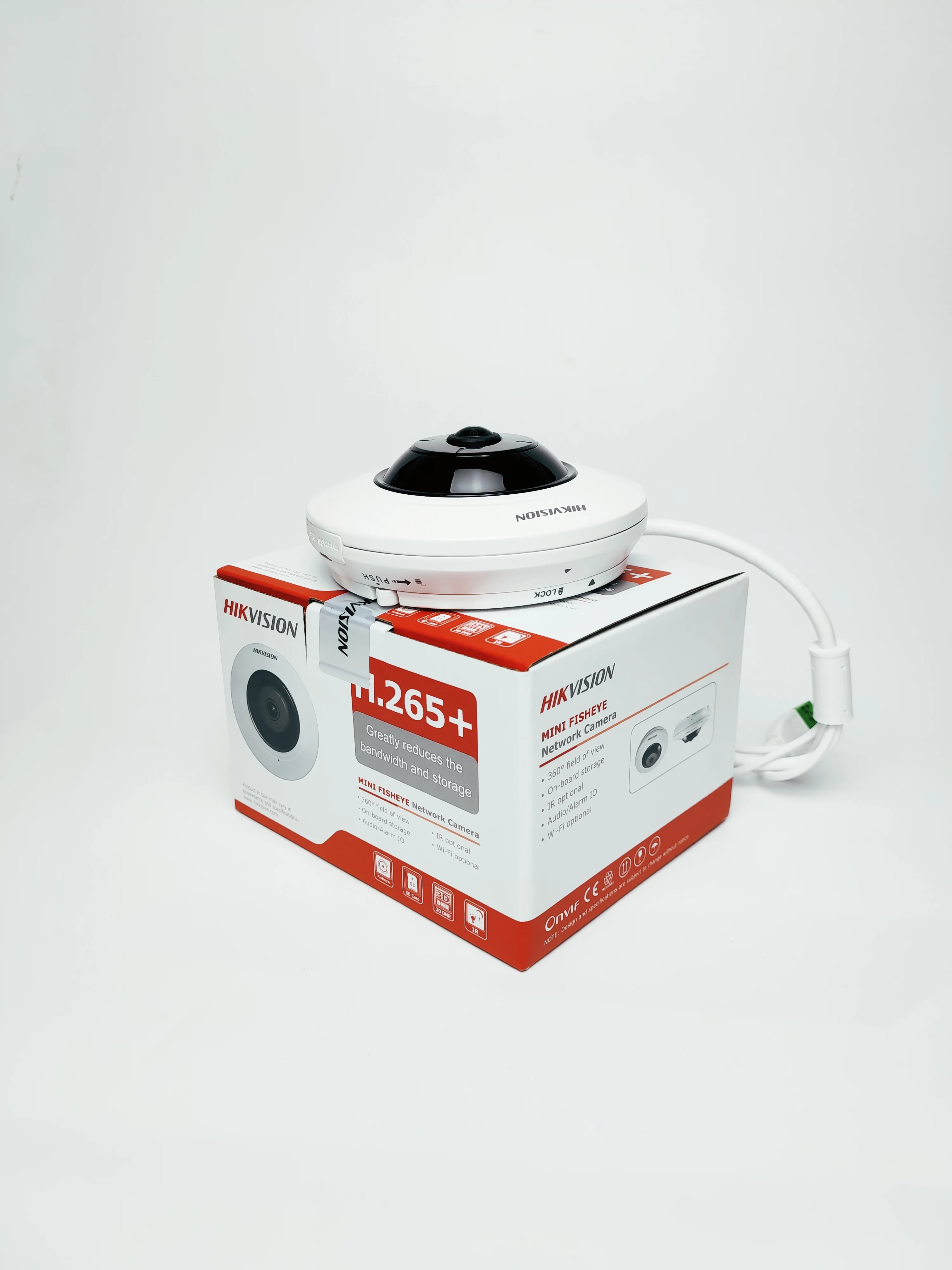  Hikvision DS-2CD2955FWD-IS 5MP WDR Fisheye   Ʈũ ī޶ 180  Fisheye 