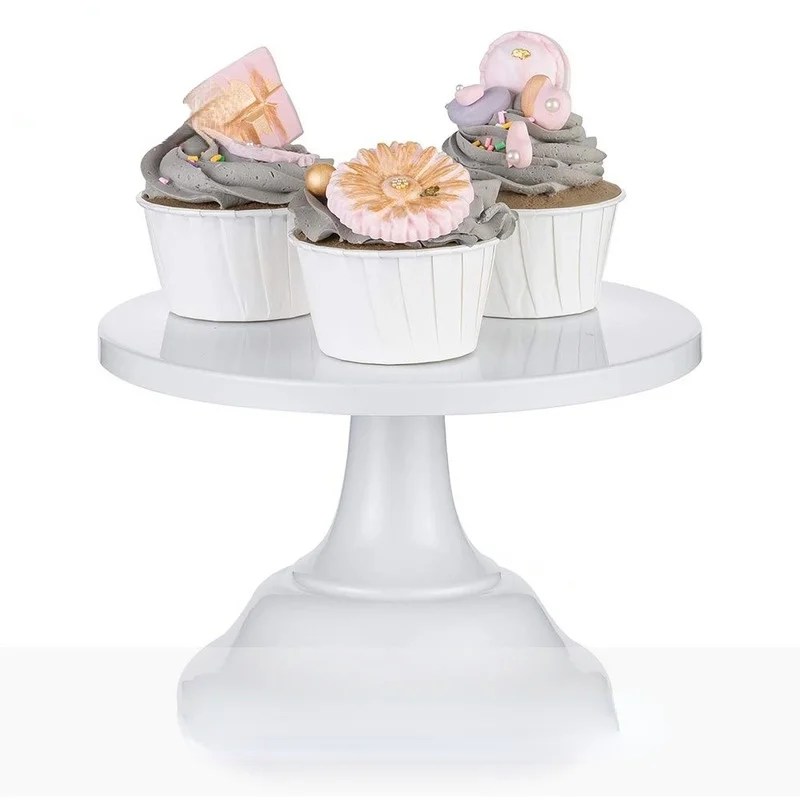 Home Party Display Stand Wedding Decoration Wrought Iron Birthday Tray Dessert Fudge Desktop Afternoon Tea Cake Stand