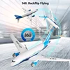 RC Boeing 787 Glider Qf008 2.4G Electric Remote Control Plane Three-Channel Fixed Wing Aircraft Passenger Jet Model Toy Kid Gift 5