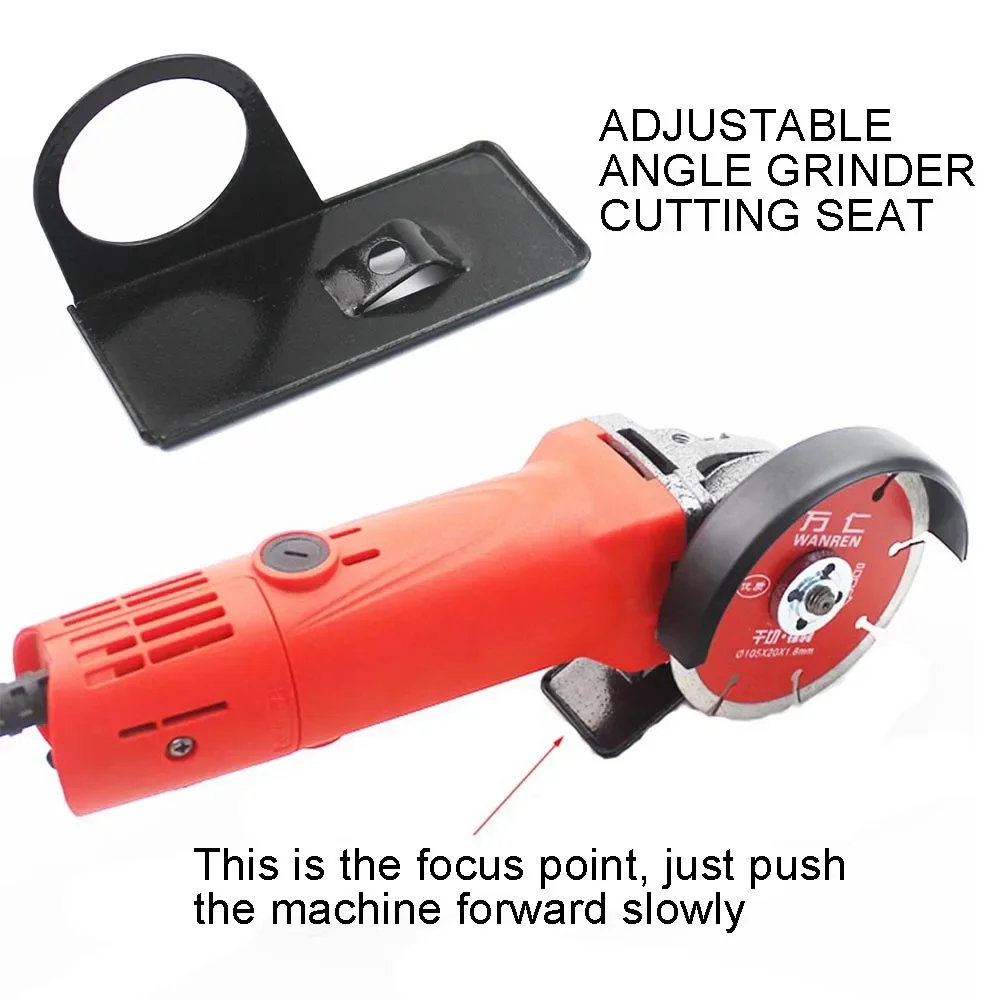 Adjustable Angle Grinder, Cutting Seat, Variable Cutting Machine Conversion Tool, Base Bracket original laser protective windows base seat for bt240s bm109 bm111 raytools 28x4mm lower fiber cutting head lens seat