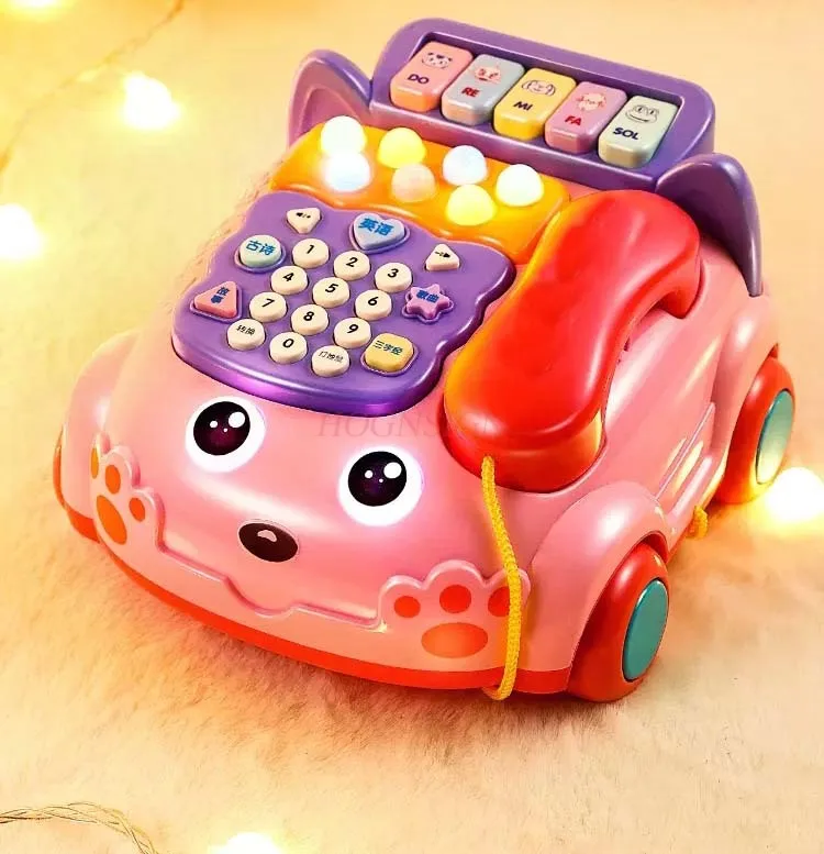 

Baby and Children's Toy Phone Emulation landline Girl Education Early Childhood Music Mobile Phone Baby