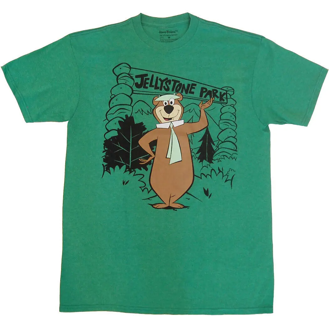 

Yogi Bear Jellystone Park Green Heather T-Shirt