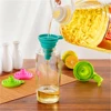 Foldable Silicone Foldable Funnel for Filling Water Bottles With Liquid Transfer Kitchen Funnel Set, Kitchen Gadget Accessories 5