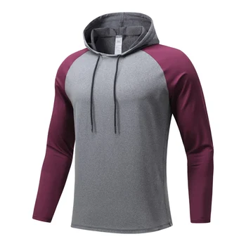 Men Hoodies Gym Sport Running Training Fitness Bodybuilding Sweatshirt Sportswear Hooded Jacket Hoodies 1