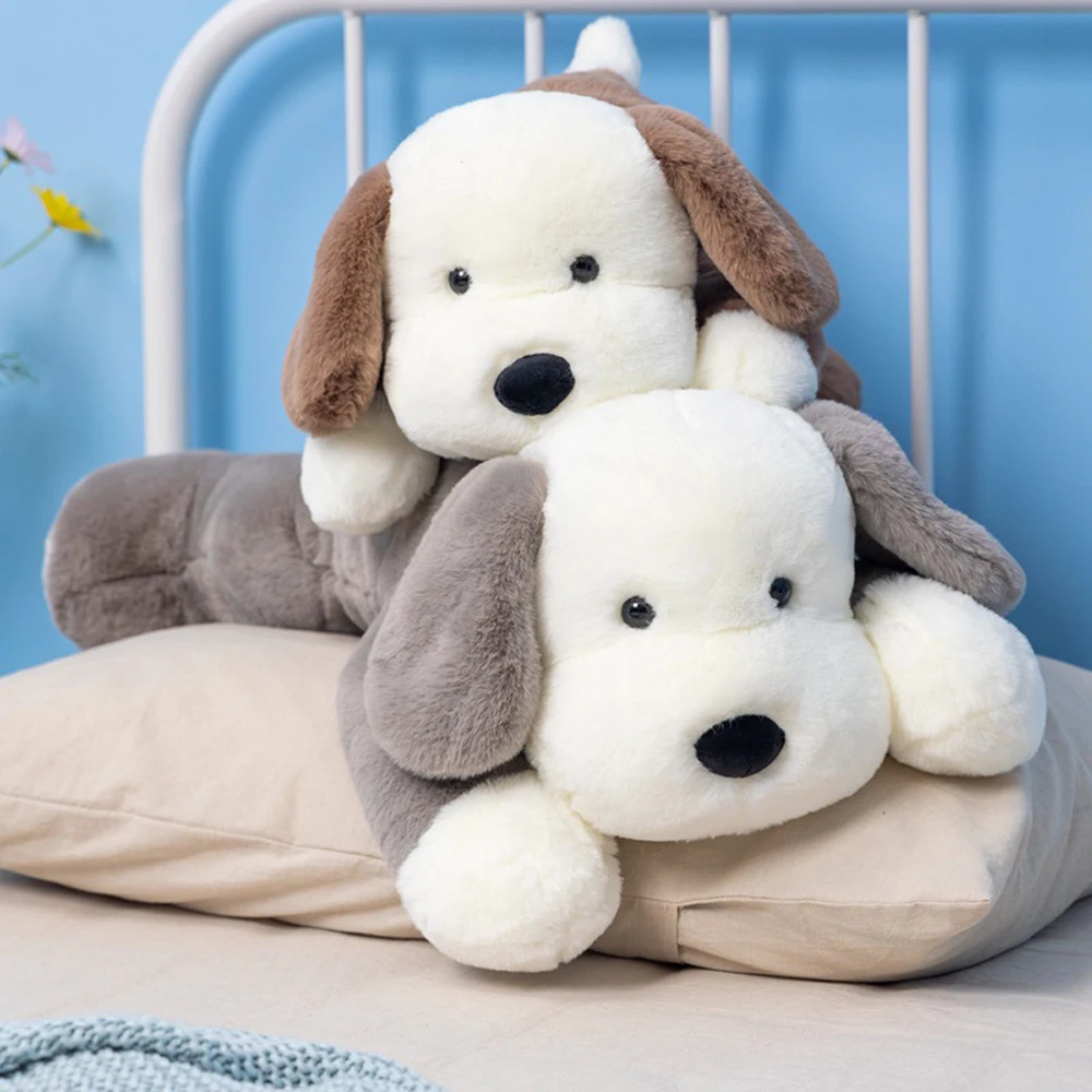 

Soft Long haired Puppy Dog Pillow Stuffed Plush Toy Girl Birthday Gift