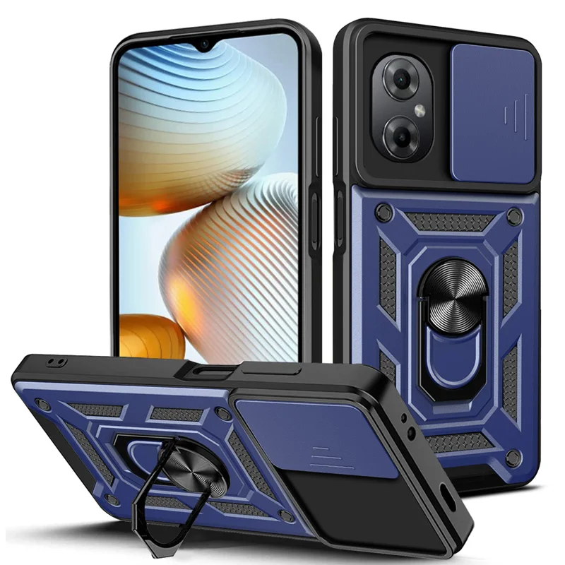 Enhanced Camera Lens Protector Armor Case with Military-Grade Bumpers and Ring Cover