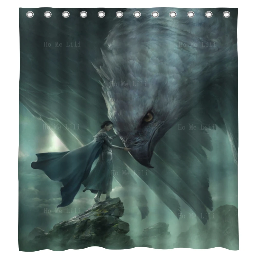 

Chinese Style Of Magic Painting Character Illustration Art Pattern By Ho Me Lili Decorate Shower Curtains For Family