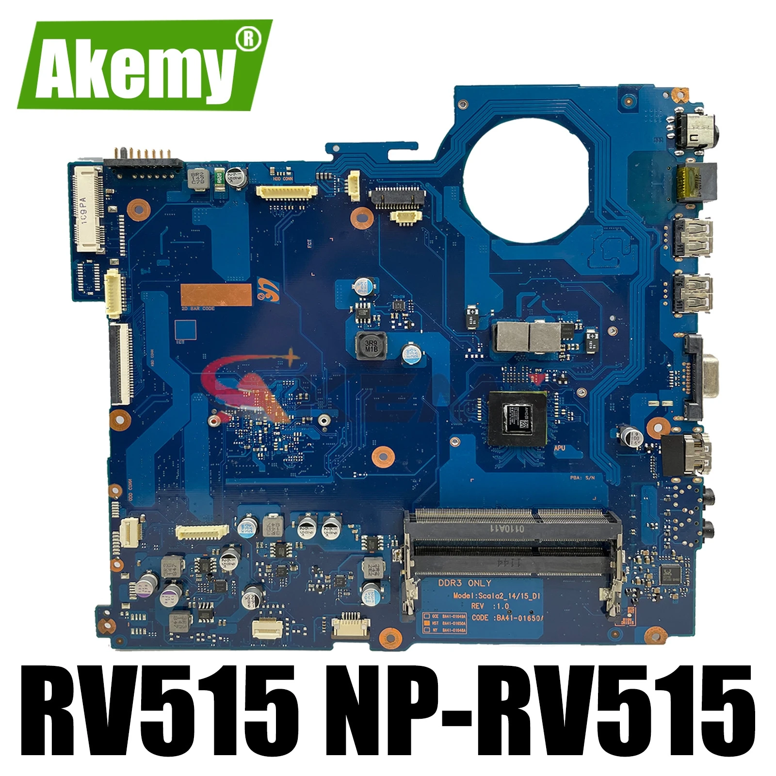 

For Samsung RV515 NP-RV515 Laptop Motherboard BA92-08334A BA92-08334B BA41-01650A DDR3 with Processor DDR3 full test