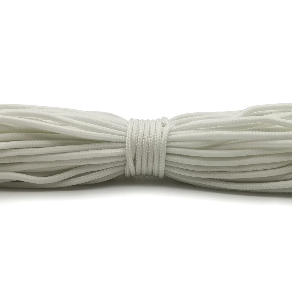 Luminous Paracord 2mm 100meters One Stand Cores Paracord Rope for Jewelry Making paracord rope braided paracord