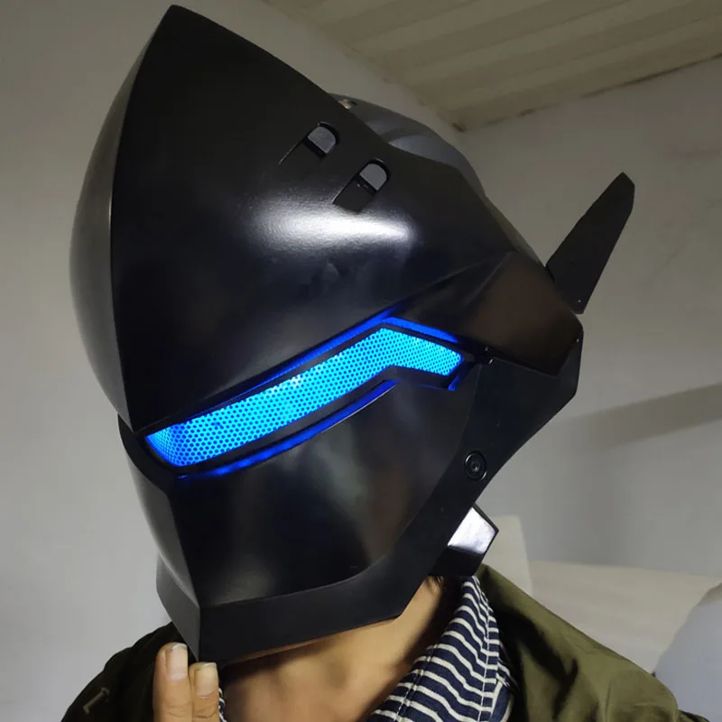 Shimada-大人用のナイトヘルメットマスクgenji,ハロウィーン