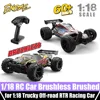 ENOZE 1/18 RC Car Brushless Brushed Motor Remote Control 4WD RTR 60KM/h High Speed for 1:18 A979 A959 Wltoys Trucky Off-road Car 1