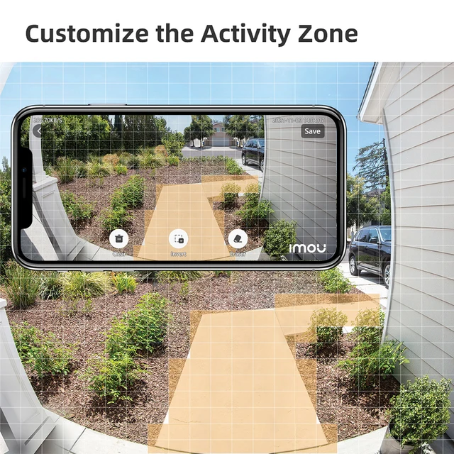 IMOU Video Doorbell DB61i 2K 5MP Smart Home Wired Video Security Protection Night Vision IP65 Weatherproof Door Bell Camera 5
