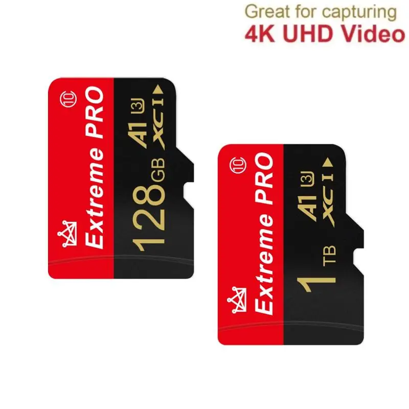 마이크로 TF SD 카드 클래스 10 고속 메모리 카드, 2TB, V60 128GB SD 카드, 1TB 512GB TF 카드, 256GB 닌텐도 스위치 드론용 