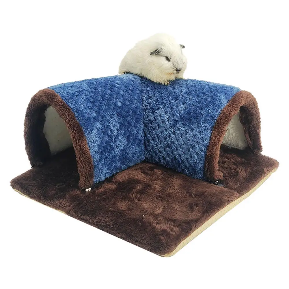 Squirrel Hamster Rabbit Chinchilla Play Blanket 90 Angle Small New Channel Animal Home Degree Sponge Thickened Hair Right Q0G8