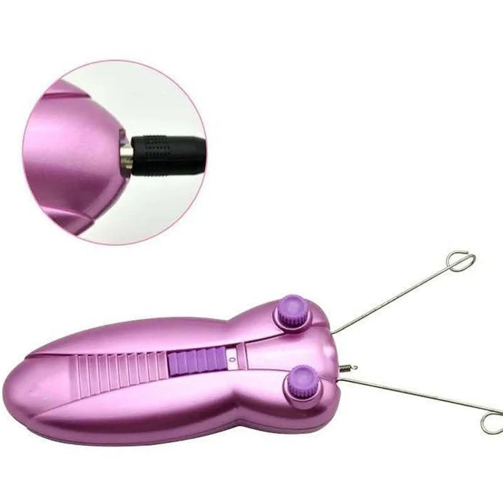 Electric Facial Threading Hair Epilator US 110V Plug Push Switch 7.4x2.8inch