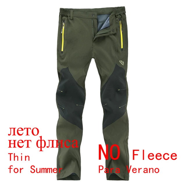 Winter Hiking Pants Men Stretch 