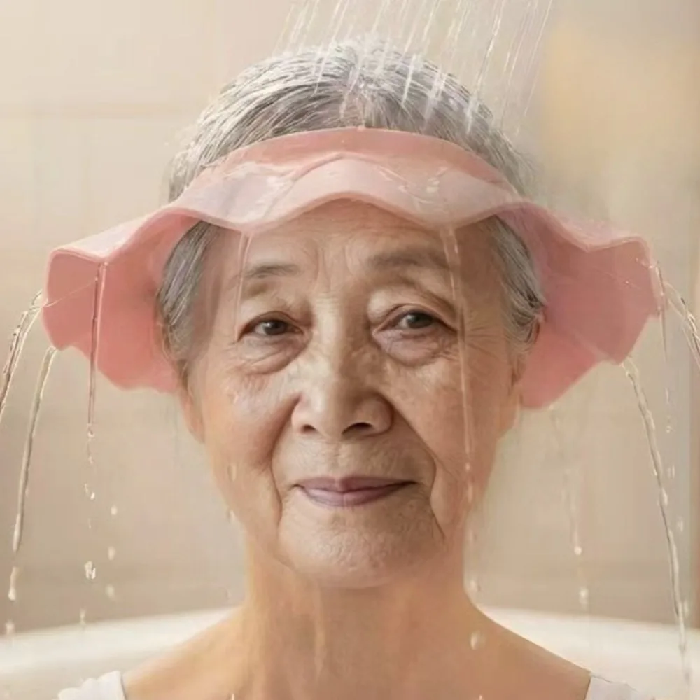 Silicone Hair Washing Shield and Shower Visor