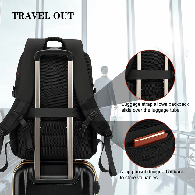 Sac ?� dos de voyage avec port usb CoolBELL - Sacoche Monsieur