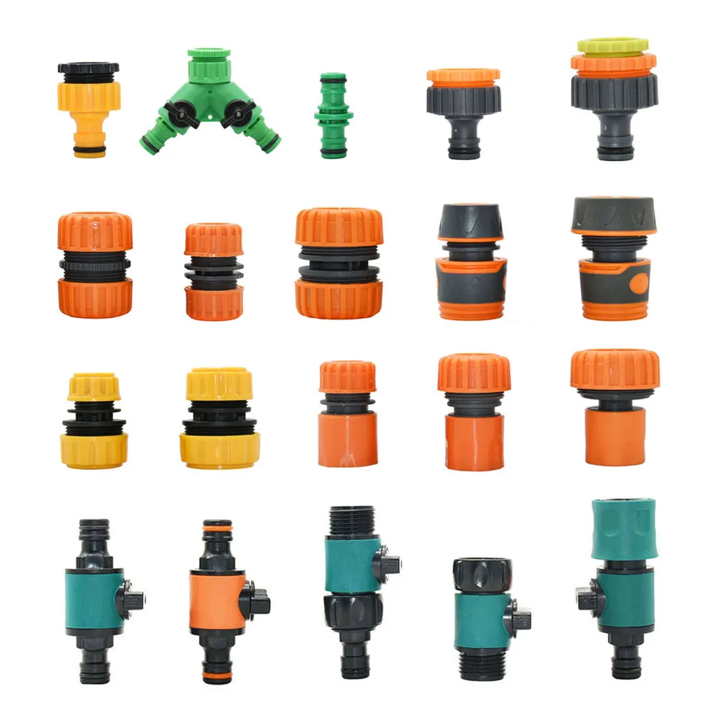 12341InchIrrigationGardenHoseQuickConnectorStopWaterPipe