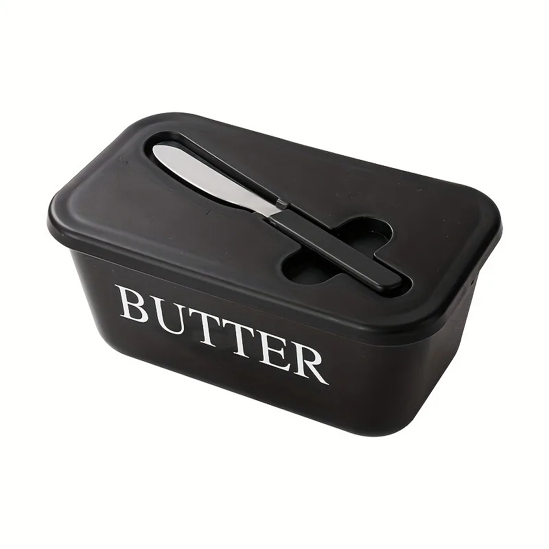 Butter and Snack Storage Container, Refrigerator and Kitchen Organizer
