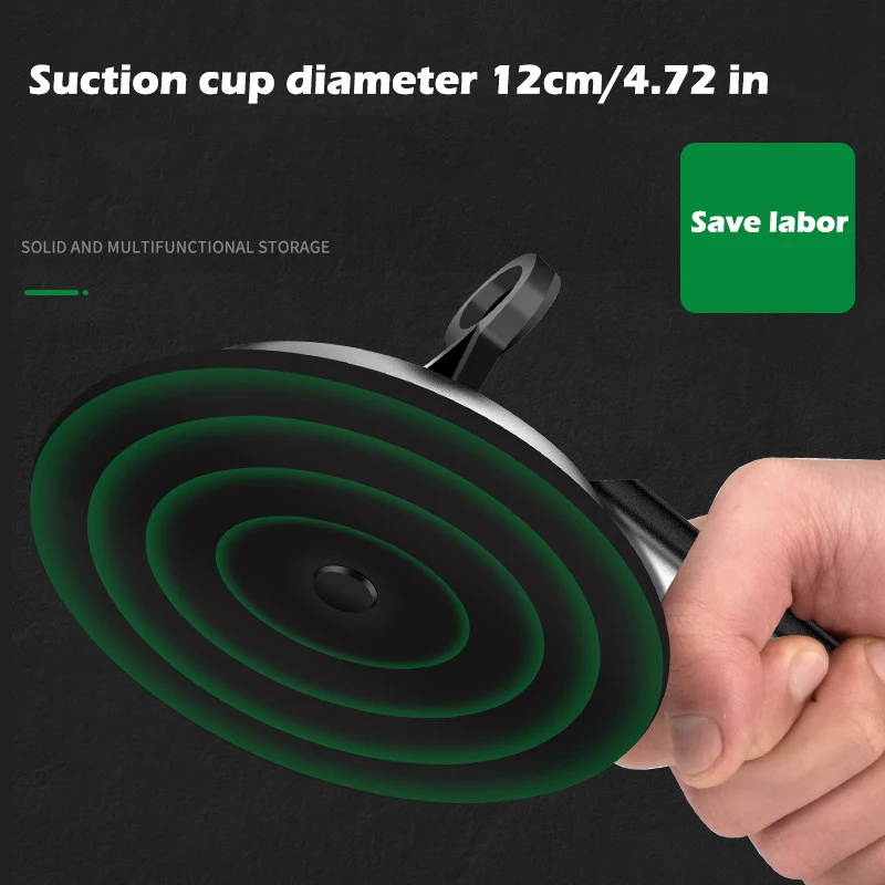 Vacuum Glass Suction Cups Tile Adsorber 75KG Load Capacity Sucke for Handling Installation of Smooth Surface Materials