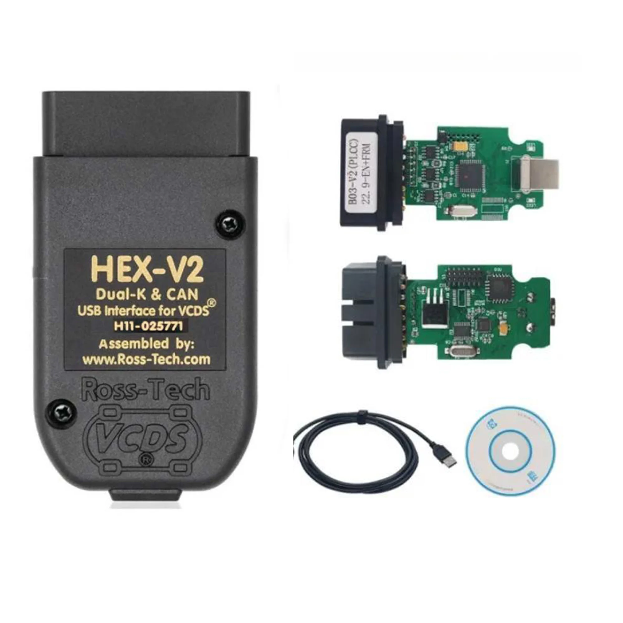 Рисунок 3 - Диагностический кабель OBD2 HEX V2 VAG 23