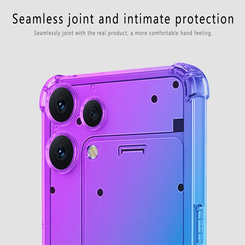 Gradient Airbag TPU Shockproof Case - Protective Cover