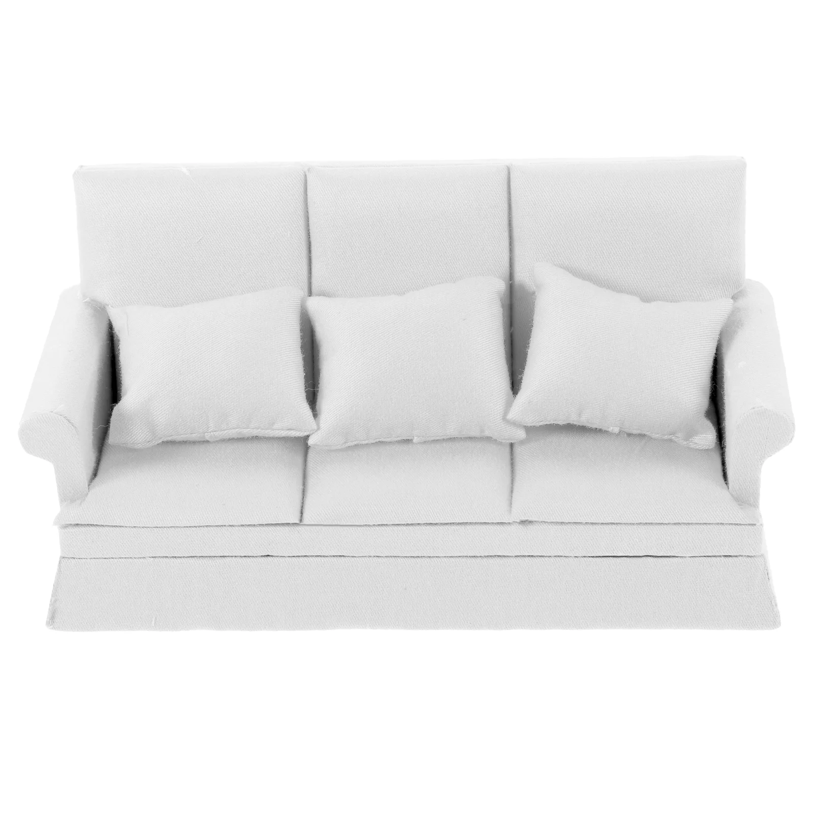 

Mini Sofa House Miniature Scene Couch Model Tiny Accessories Decor Small Furniture Homes