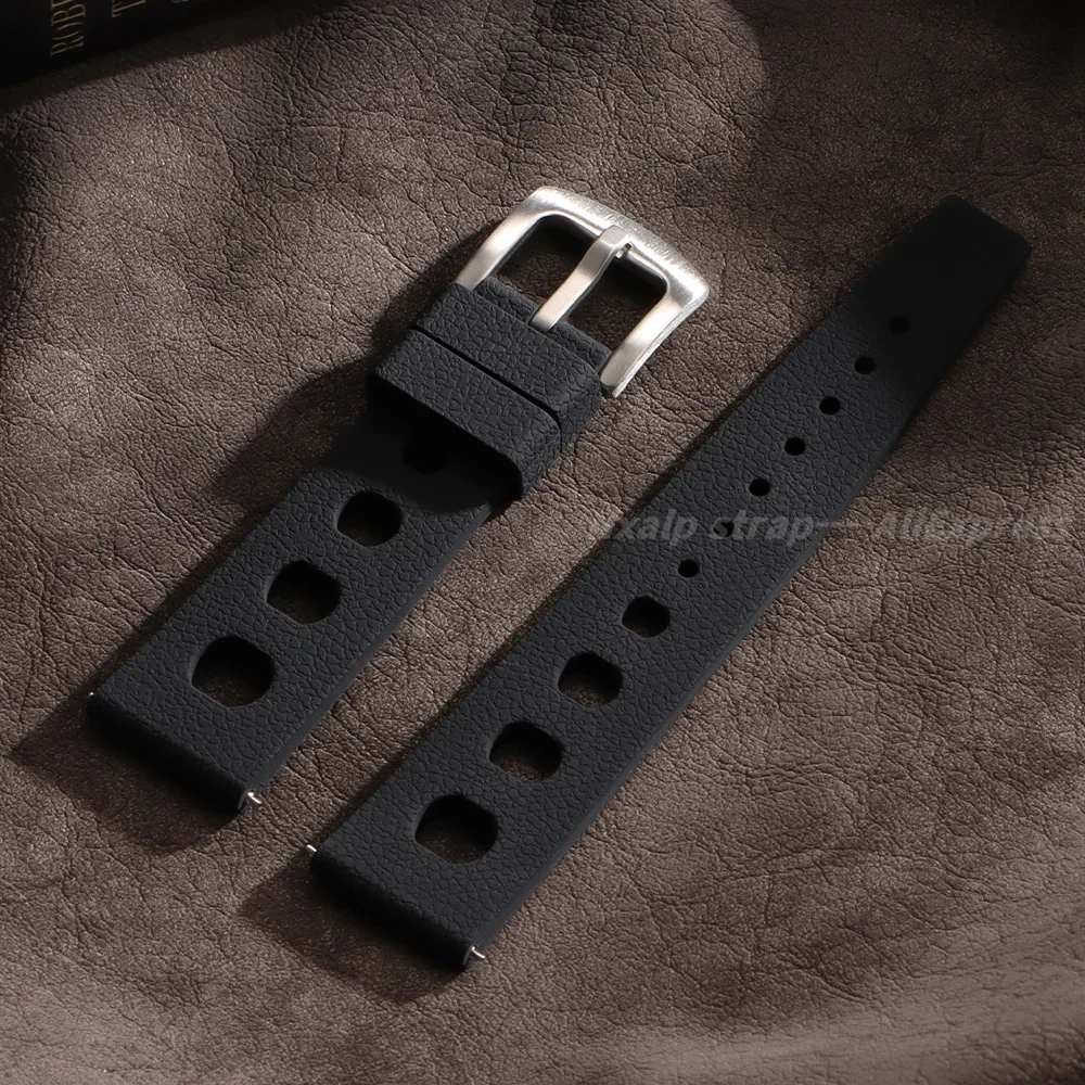Tropical Silicone Quick Release Watch Band - Soft Rubber Strap