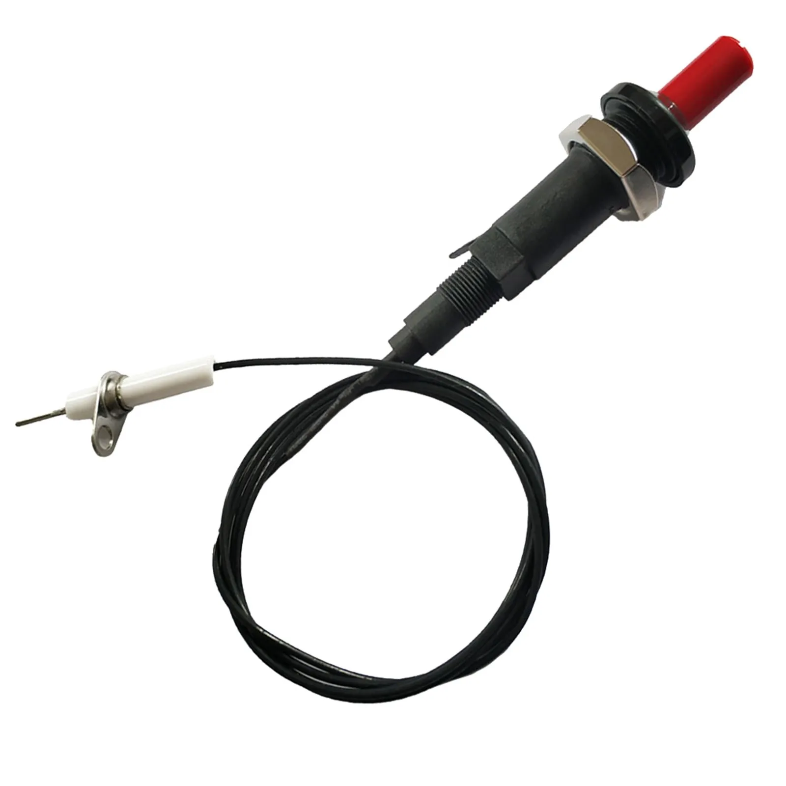Lighters Piezo Spark Ignition Set With 1M Cable Long Push Button Gas Outdoor Grill Oven Stove Heater BBQ Camping Stove Part