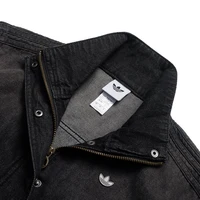 Veste en jean Adidas Trefoil pour femme, vêtements de sport, coupe-vent, veste décontractée et tendance Kd3918 4
