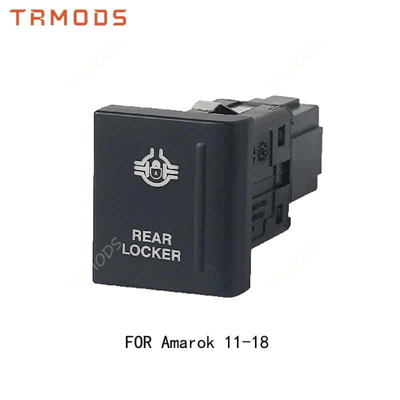 Blue Led Key Air Comp Fan Rear Locke Ditch Roof Light Pulsante Interruttore Faro Per Vw Volkswagen Amarok 11-18