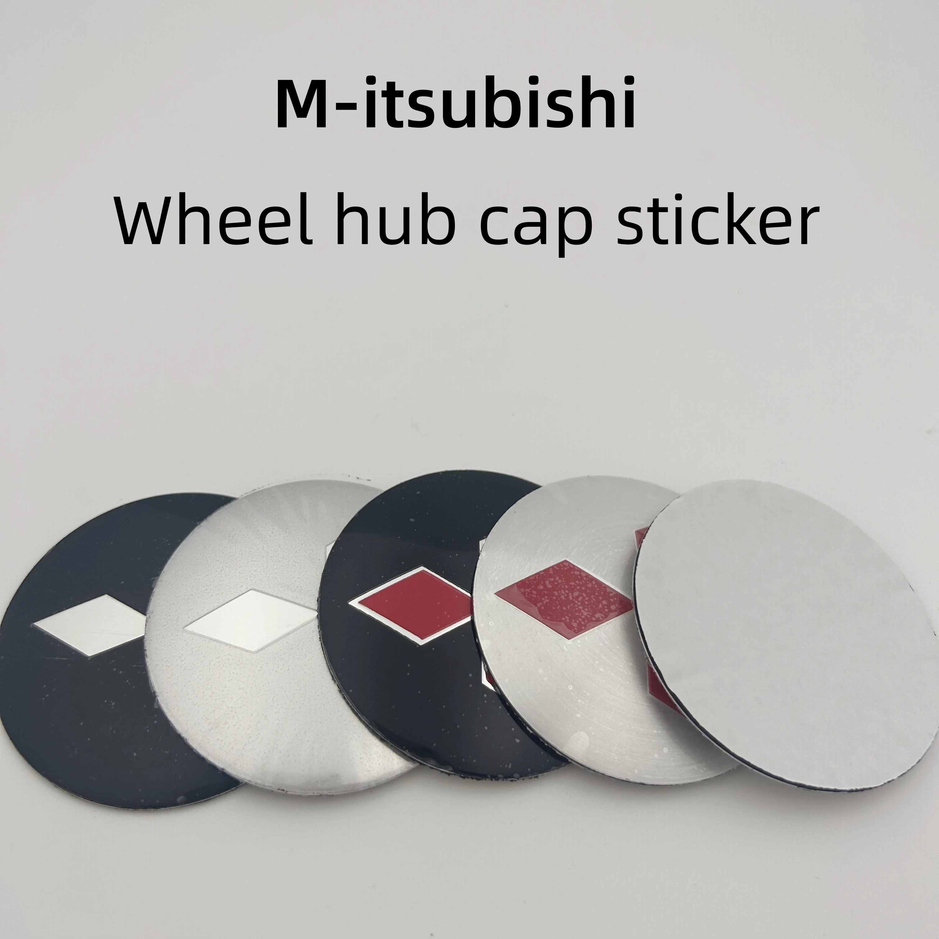 

Car Wheel Center Hub Cap Car stickers For M-it-su-bi-shi ASX Ralliart Outlander Lancer Pajero Eclipse Galant Hubcaps Accessories