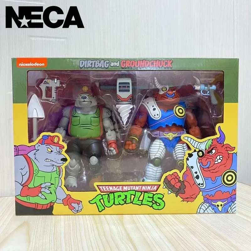 

Genuine Neca 54199 Mole Monster Debek Bull Monster Grandchuck Ninja Turtle Animation Action Figure Collection Model Toy Gift