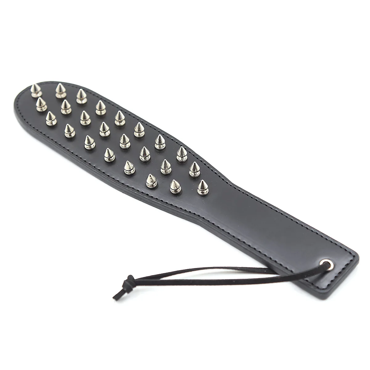 BDSM A long-shaped sex toy with sharp rivets, an adult sex product, couple's item, stimulating female sex toys