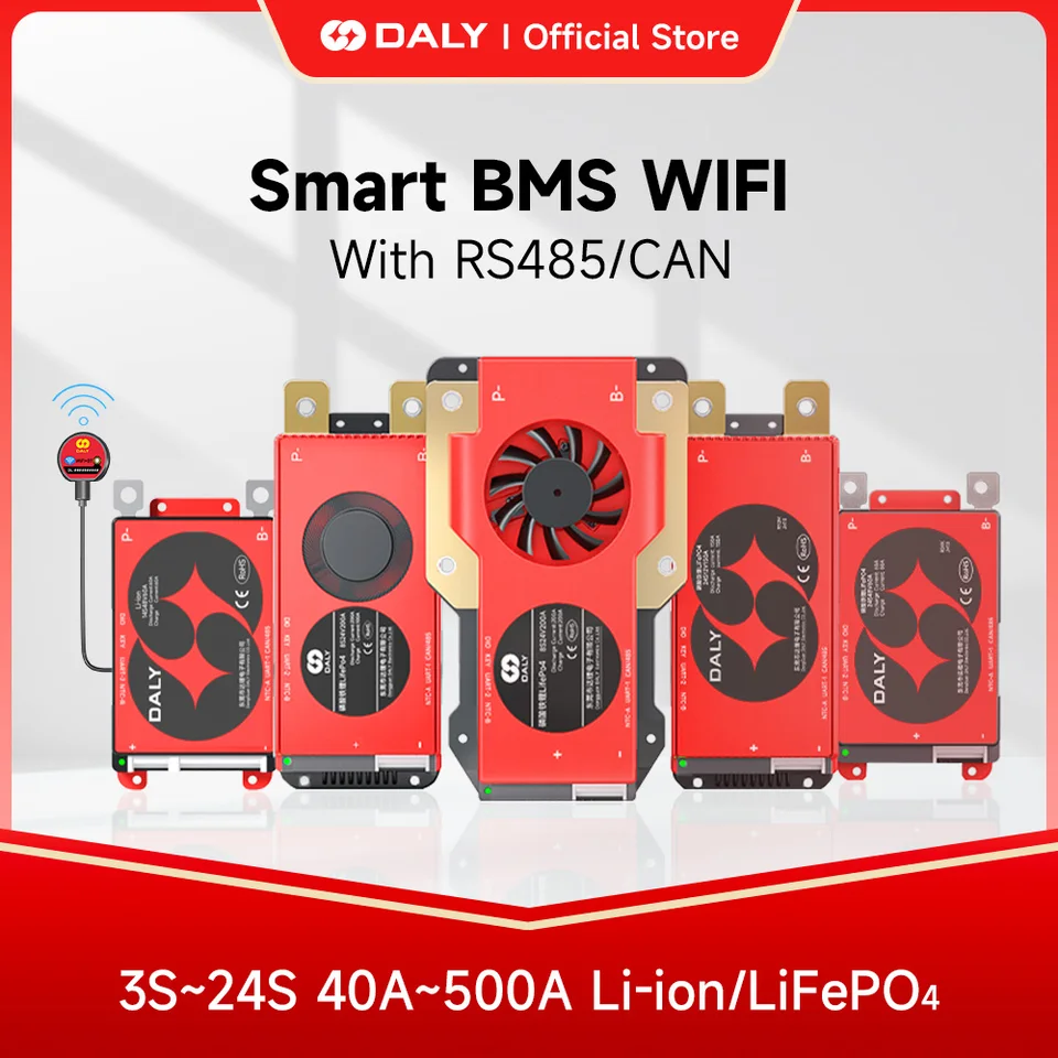 BMS Smart DALY 14S 48V 200A Per Batterie Litio - Con WiFi, CAN E Protezioni Avanzate - Foto 10