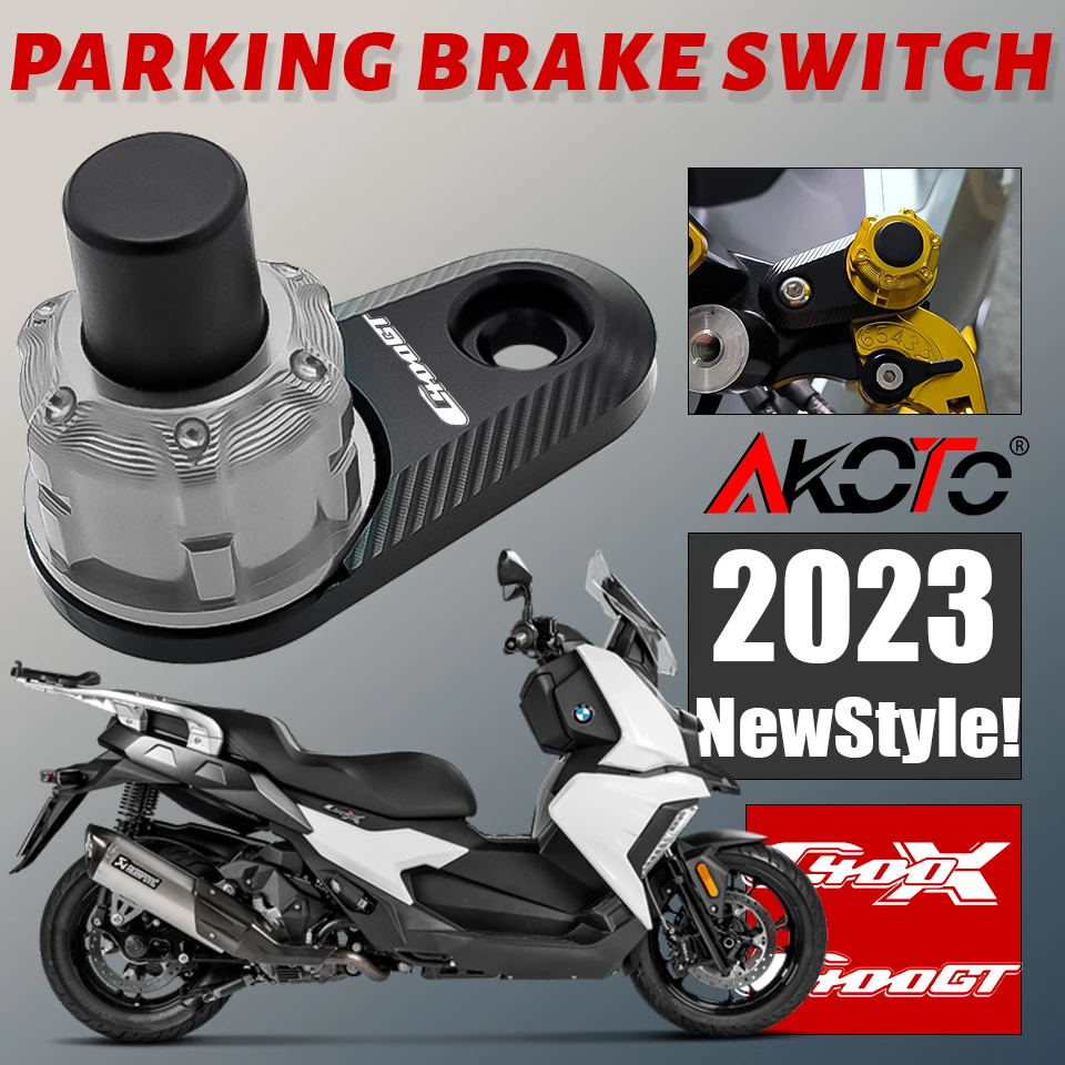 2023 Motorcycle Accessories Parking Brake Switch Control Lock Clutch Lever Ramp Braking Parts For BMW C400 X GT C400X C400GT