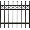 Fencing Garden Trellis Gates Durable Green  aluminium 2.4m galvanized steel d palisade security fencing with Best Quality 2