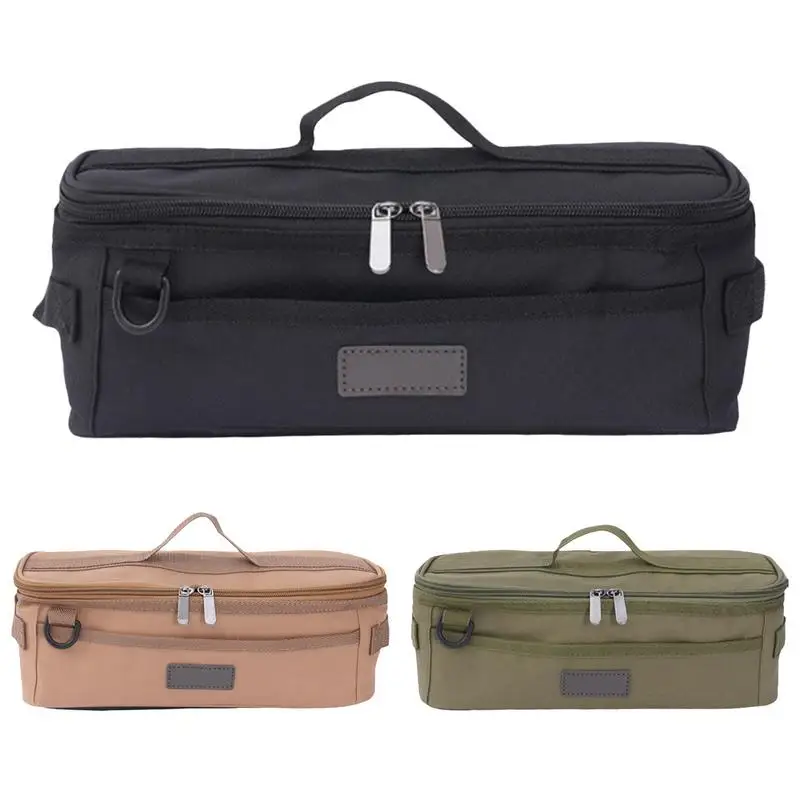 Cooking Utensil Organizer Bag Portable Camping Travel Cookware Storage Bags Outdoor Picnic Hiking Camping Utensil Carrier Pouch