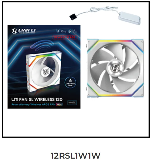 LIAN LI UNI FAN SL Wireless 120 Single Pack , Reverse Blade