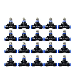 20Pcs Low Pressure Misting Cooling System Atomizing Nozzle 6mm Slip Lock Quick Connectors Humidify Watering Landscapingc Sprayer