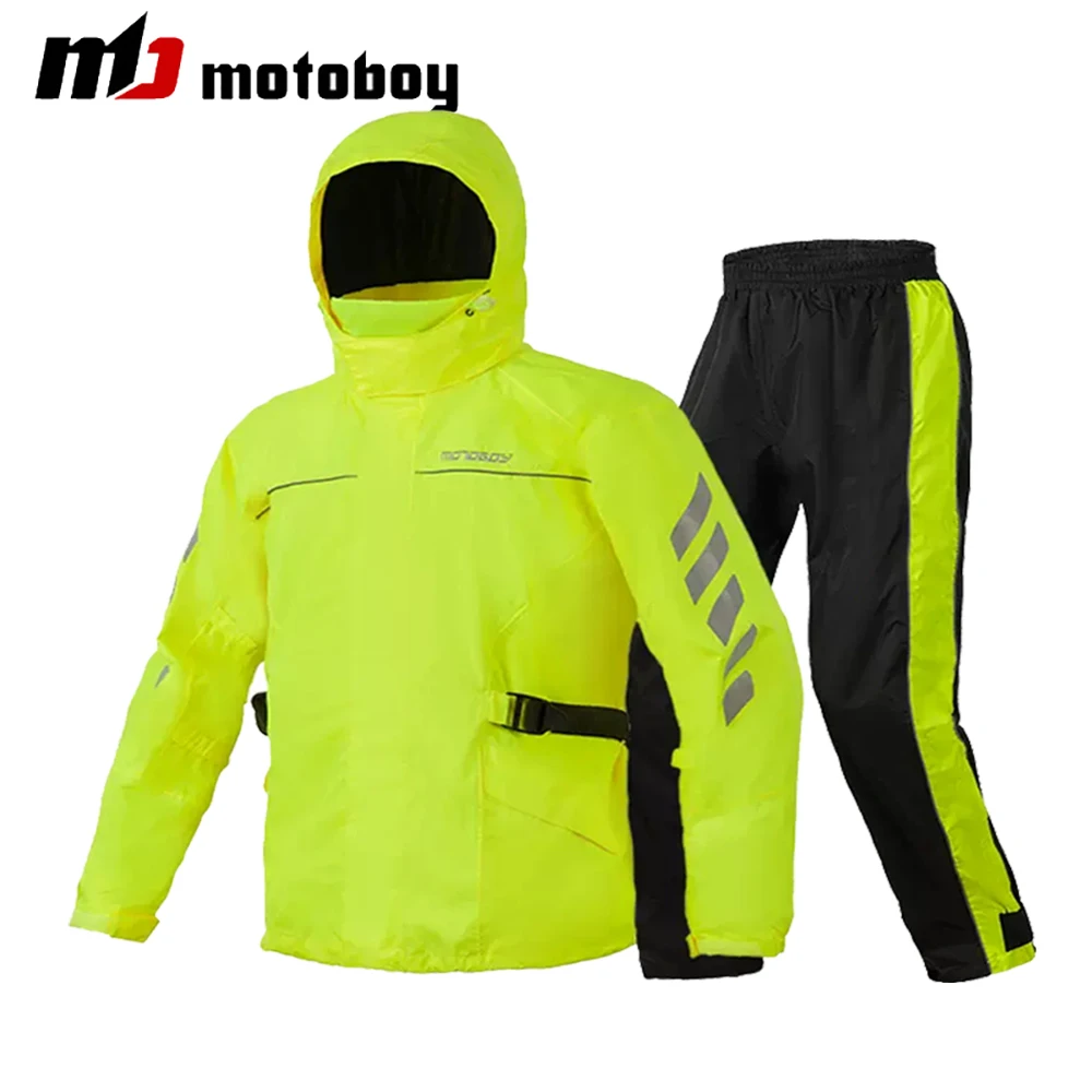 

Men Motorcycle Raincoat Motorbike Rain Suit Moto Raincoat Rain Coat Jacket Pants Biker Rain Set Waterproof Motorcyclist Women