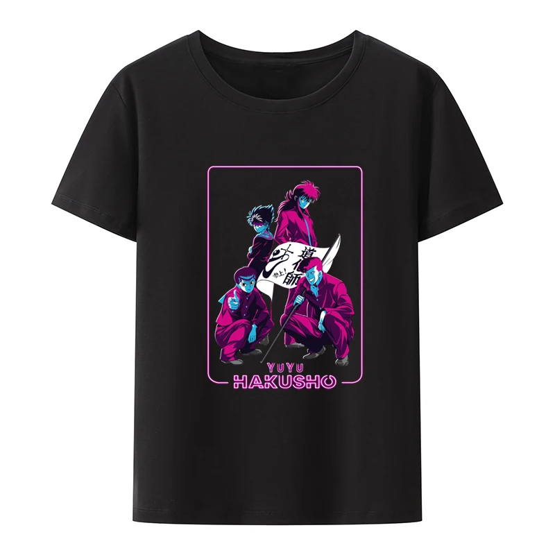 T-SHIRT QUALITY camiseta masculina Yu yu hakusho - Yusuke vs