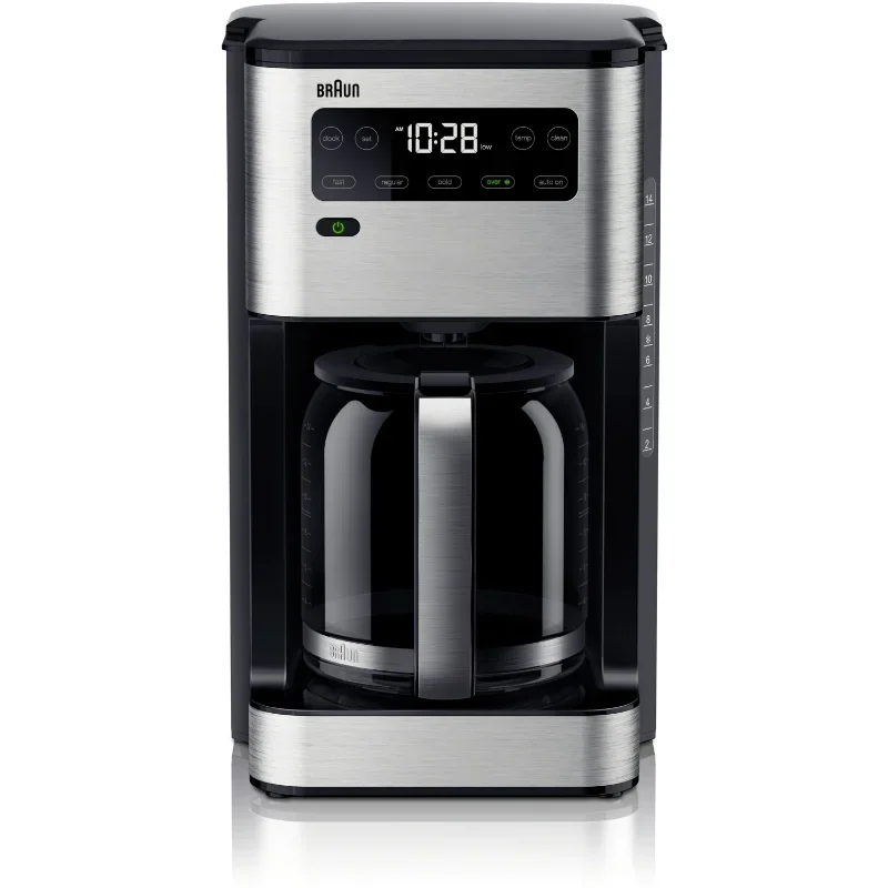 

14 Cup Drip Coffee Maker, Silver