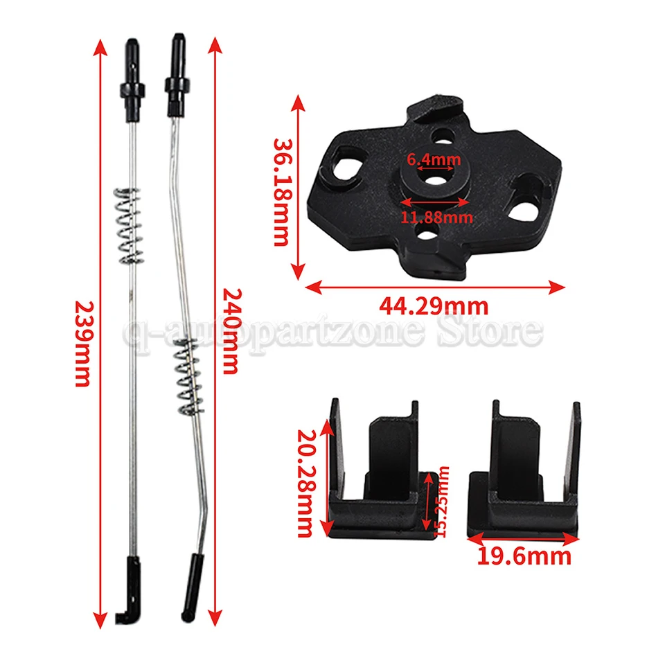 Kit Di Riparazione Per Finestrini Scorrevoli VW Transporter T5/T6, Caravelle E Multivan (2003-2025) – Con Maniglia Inclusa