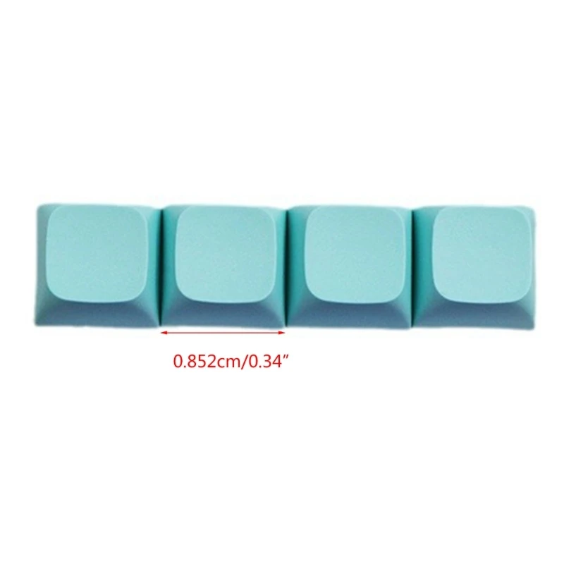 Customizable Keycaps Set 4Key Colorful PBT Keycaps Unique XDA Keycaps for Mechanical Keyboards Wear Resistance Dropship